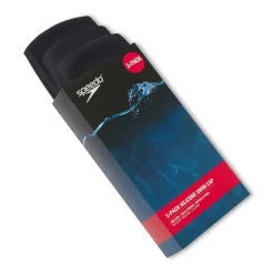 3 Pack Solid Silicone Cap-Speedo New