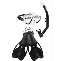 Adult Adventure Mask/Snorkel/Fin Set-Speedo Best