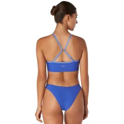 Asymmetrical Colorblock Bikini-Speedo Outlet
