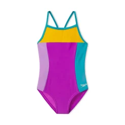 Colorblock Propel Back One Piece-Speedo New