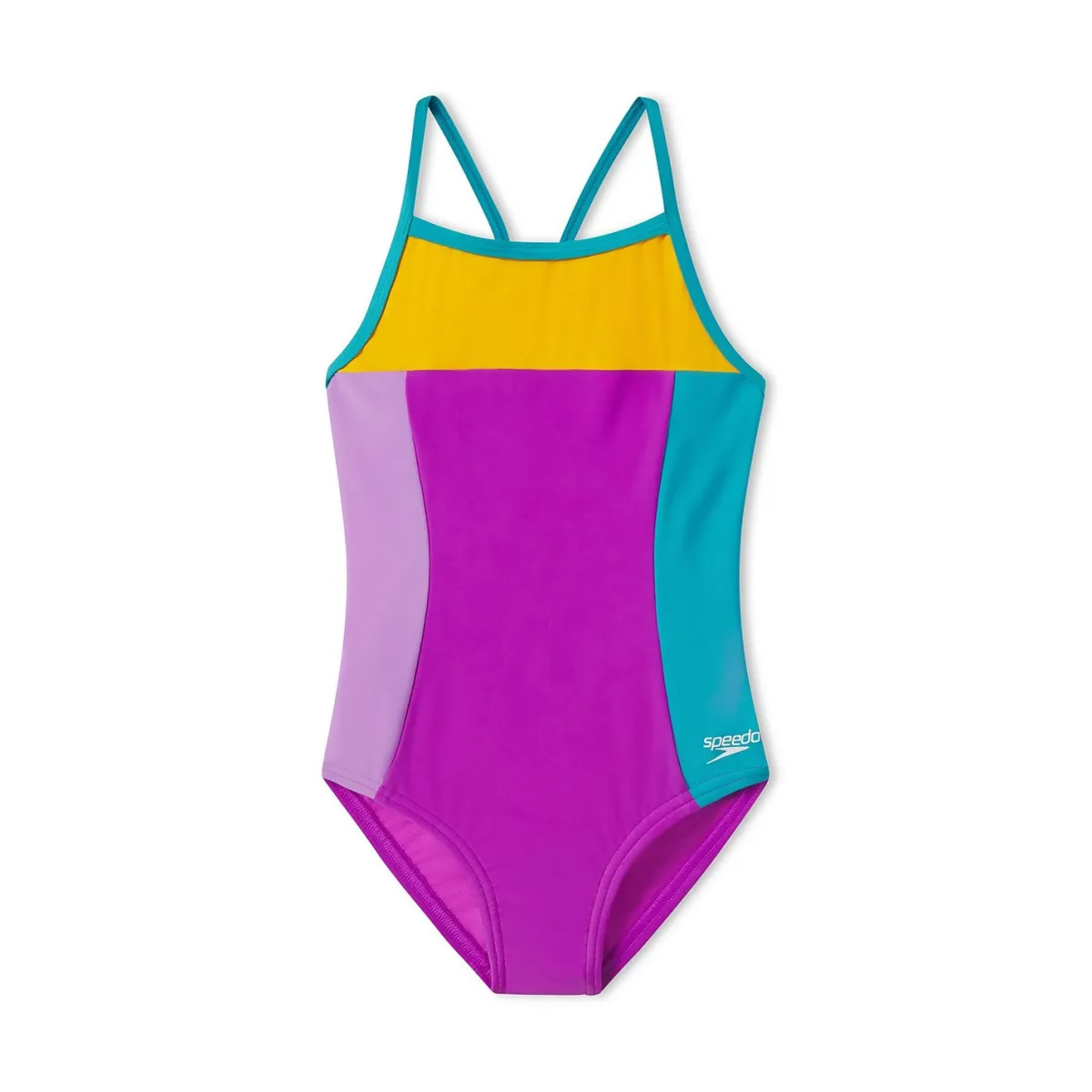 Colorblock Propel Back One Piece-Speedo New