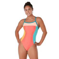 Colorblock Propel Back One Piece-Speedo Fashion