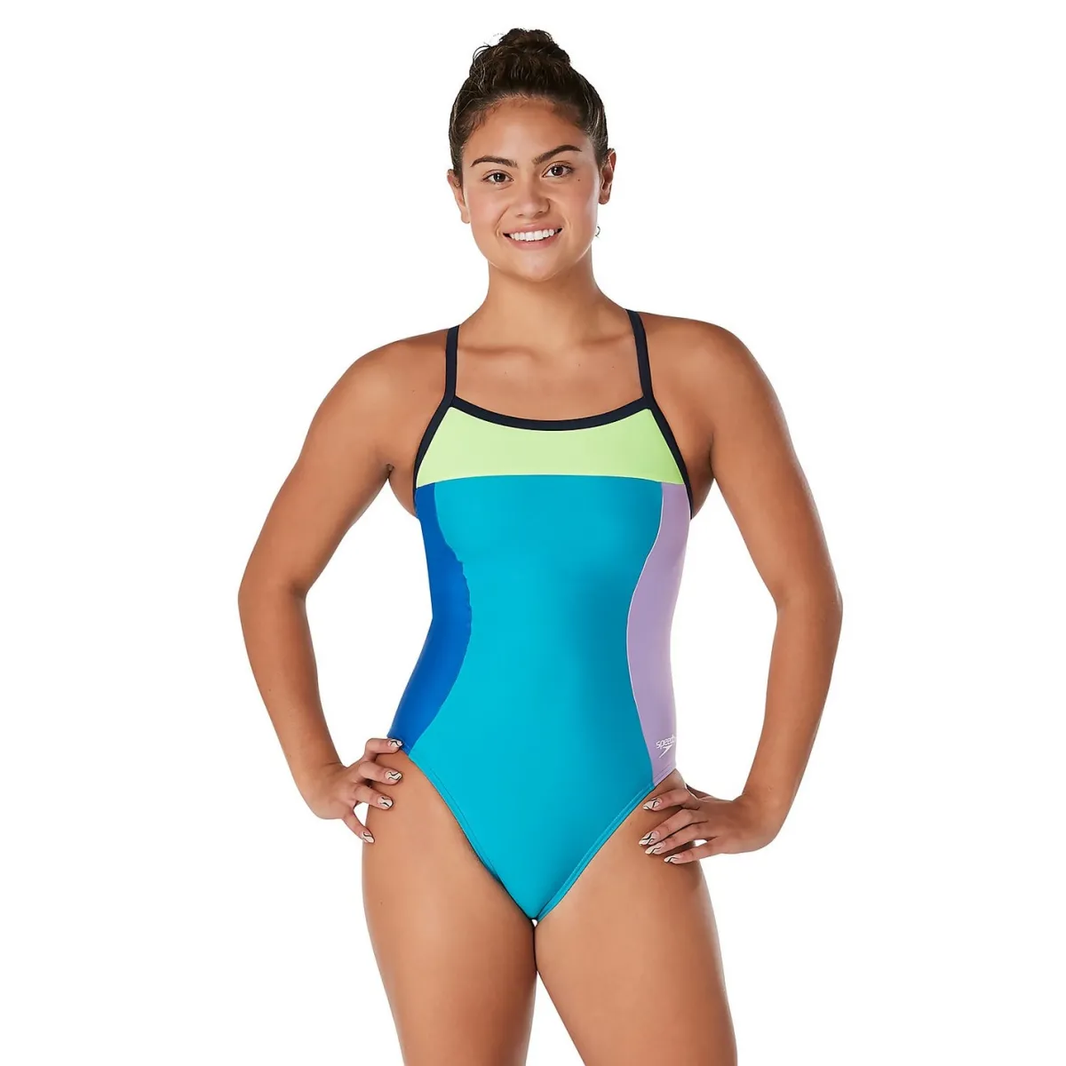 Colorblock Propel Back One Piece-Speedo Outlet