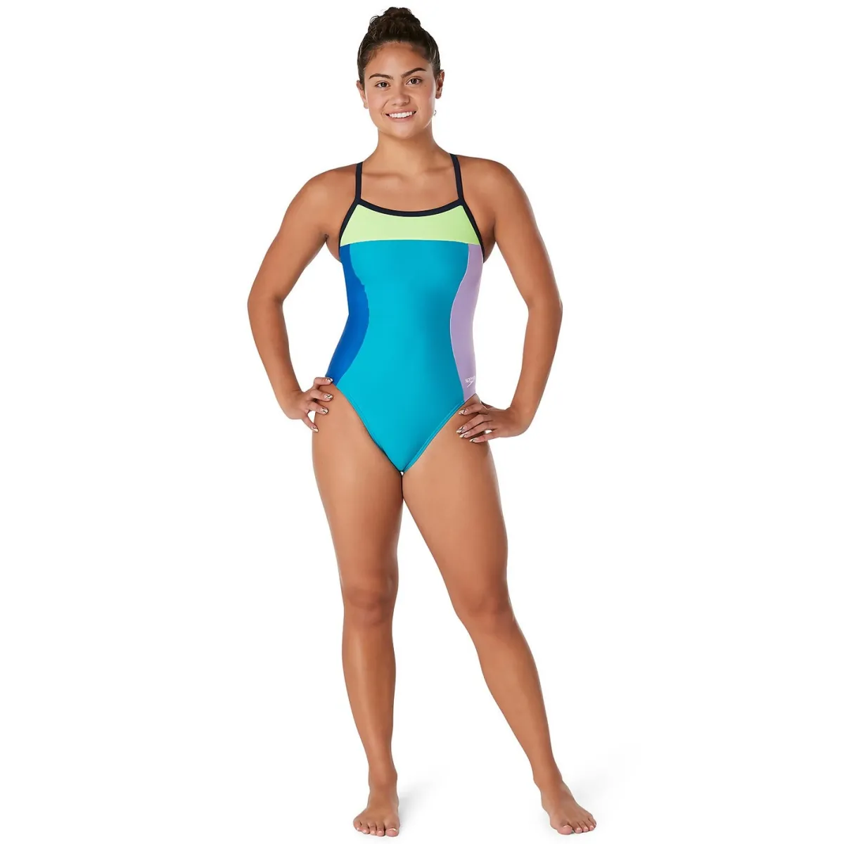 Colorblock Propel Back One Piece-Speedo Outlet