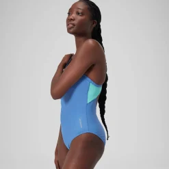 Colorblock Racerback One Piece-Speedo Best