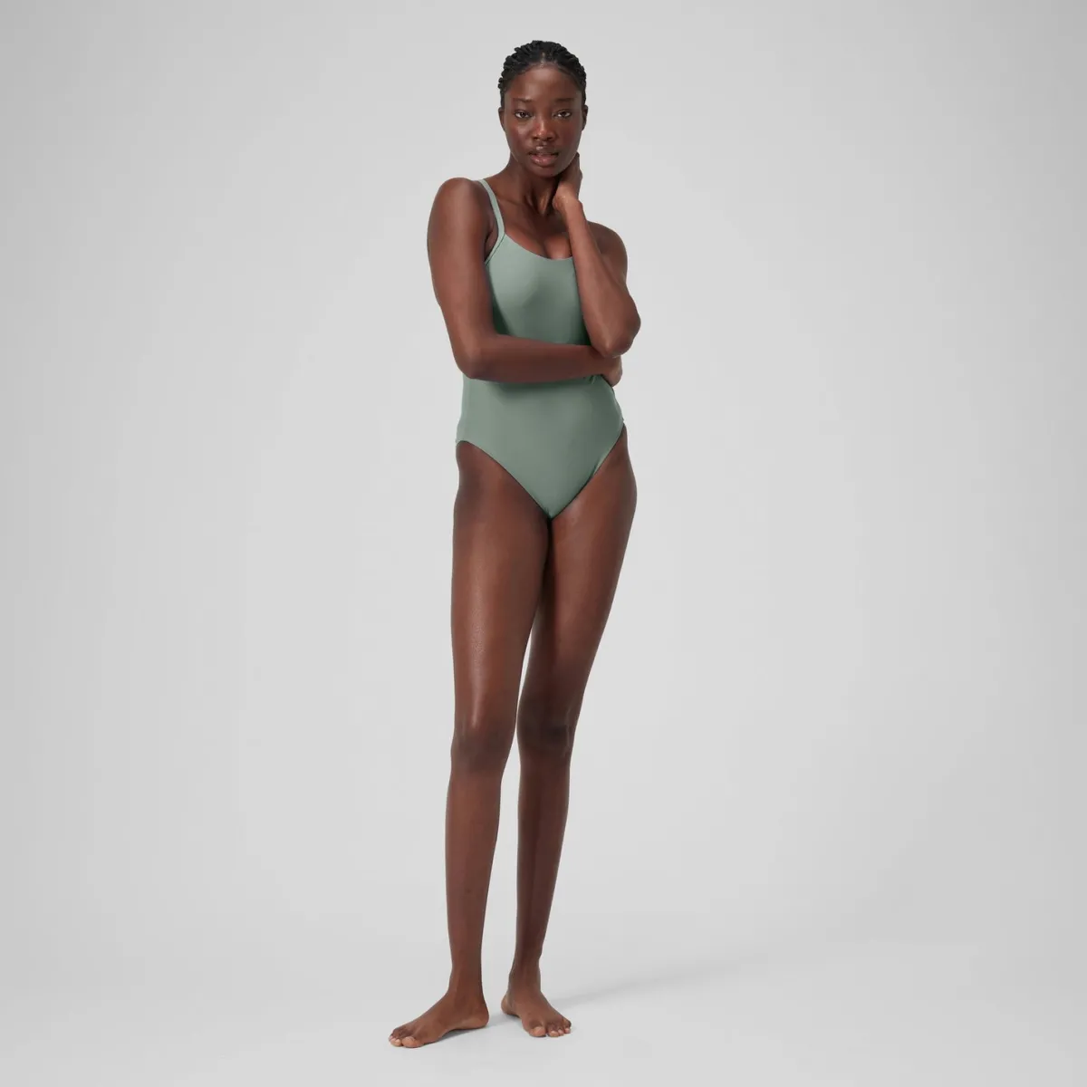 Colorblock Racerback One Piece-Speedo New