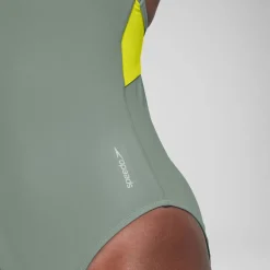 Colorblock Racerback One Piece-Speedo New