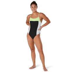 Colorblock Relay Back with Shelf Bra One Piece-Speedo Sale