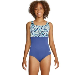 Colorblock Square Neck One Piece-Speedo Best