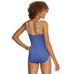 Colorblock Square Neck One Piece-Speedo Best