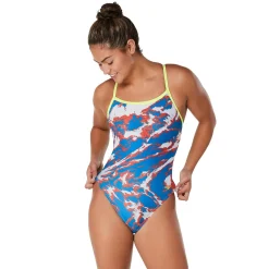 Cyclone Swirl Flyback One Piece-Speedo Best