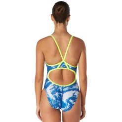 Cyclone Swirl Flyback One Piece-Speedo New