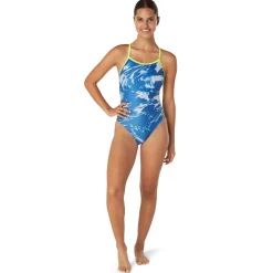 Cyclone Swirl Flyback One Piece-Speedo New