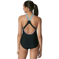 Double Strap Racerback One Piece-Speedo Fashion