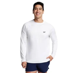 Easy Long Sleeve Swim Rashguard-Speedo Fashion