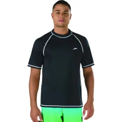 Easy Short Sleeve Swim Rashguard-Speedo Fashion