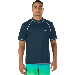 Easy Short Sleeve Swim Rashguard-Speedo Clearance