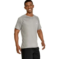 Easy Solid Short Sleeve Swim Rashguard-Speedo New