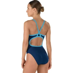 Endurance+ - Solid Flyback Training One Piece-Speedo New