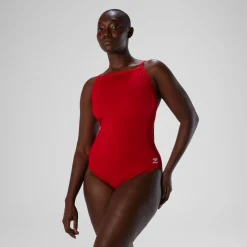 Endurance+ - Solid Flyback Training One Piece-Speedo Hot