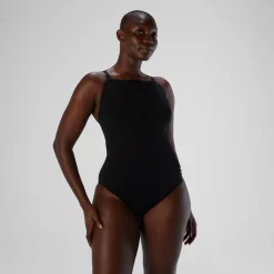 Endurance+ - Solid Flyback Training One Piece-Speedo New