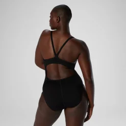 Endurance+ - Solid Flyback Training One Piece-Speedo New