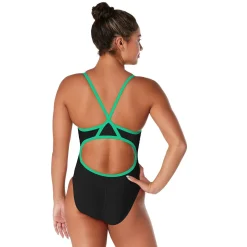 Endurance+ - Solid Flyback Training One Piece-Speedo Hot