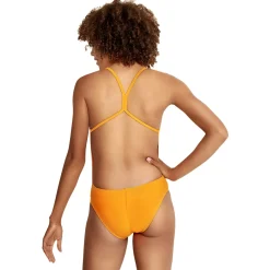 Endurance - Solid One Back One Piece-Speedo Hot