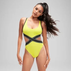 Flu3nte Convertible Cut Out Swimsuit-Speedo Clearance