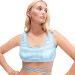 Flu3nte Gingham Crop Top-Speedo Sale