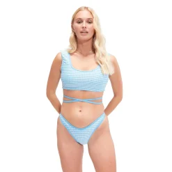 Flu3nte Gingham Crop Top-Speedo Sale