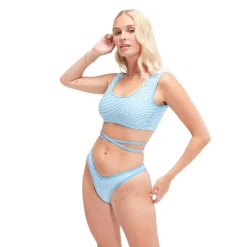Flu3nte Gingham Crop Top-Speedo Sale