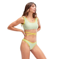 Flu3nte Gingham Crop Top-Speedo Best