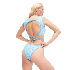 Flu3nte Gingham Scoop Bottom-Speedo Best