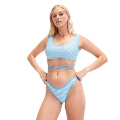 Flu3nte Gingham Scoop Bottom-Speedo Best