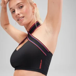 Flu3nte Halter Crop Top-Speedo Hot