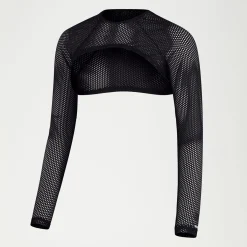 Flu3nte Long Sleeve Crop Top-Speedo Fashion