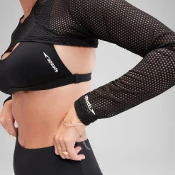 Flu3nte Long Sleeve Crop Top-Speedo Fashion