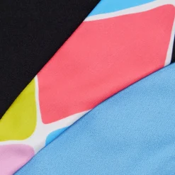 Flu3nte Print Block Hi Waist bottom-Speedo Outlet