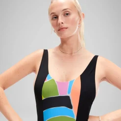 Flu3nte Print Convertible One Piece-Speedo Outlet