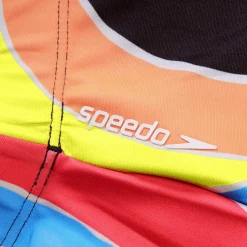 Flu3nte Print Long Sleeve Crop Top-Speedo Discount