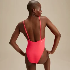 Flu3nte Solid Convertible One Piece-Speedo Hot