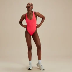 Flu3nte Solid Convertible One Piece-Speedo Hot