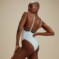 Flu3nte Solid Logo Elastic One Piece-Speedo Hot