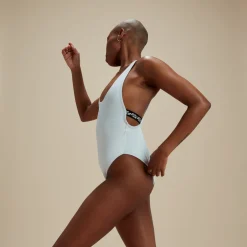 Flu3nte Solid Logo Elastic One Piece-Speedo Hot