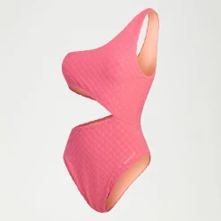 Flu3nte Terry Asymmetrical Cut Out One Piece-Speedo Clearance