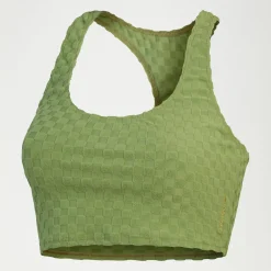 Flu3nte Terry Crop Top-Speedo Hot