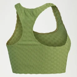 Flu3nte Terry Crop Top-Speedo Hot