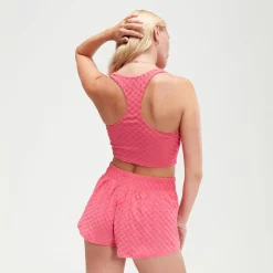 Flu3nte Terry Crop Top-Speedo Clearance