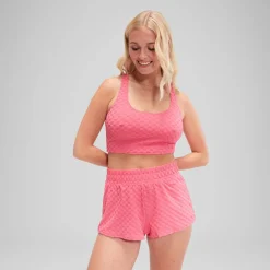 Flu3nte Terry Crop Top-Speedo Clearance